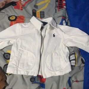White polo toddler jacket 18 months!